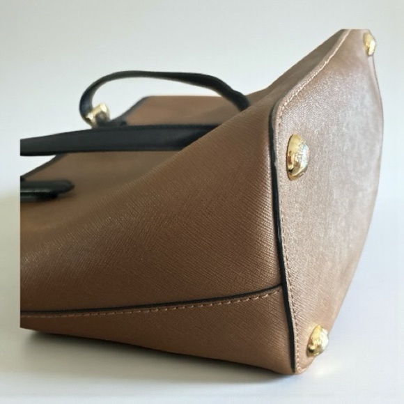Michael Kors Black and Brown Tote - Picture 5 of 8